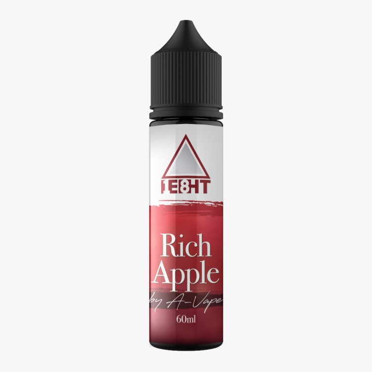 A-VAPE - One Eight Series - Rich Apple - 60ML