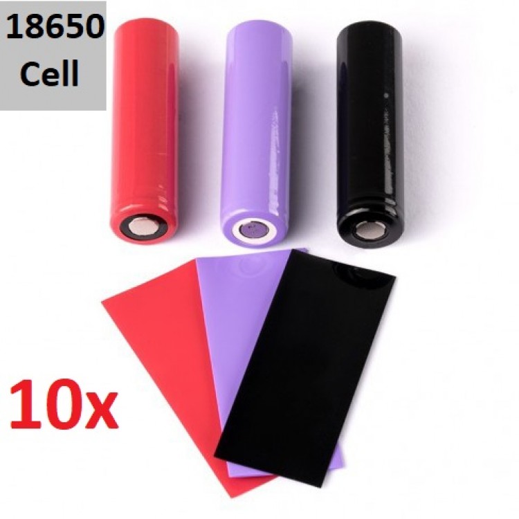 18650 PVC Battery Wraps 