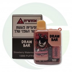 Draw-Bar 15000 puffs | דרובר סיגריה חד פעמית 15000 שאיפות