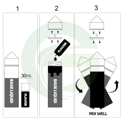 Green-Smoking SaltNic – BLUERASPBERRY 60ML DIY Kit   | פטל כחול