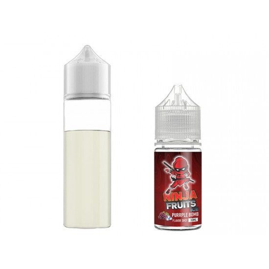 Ninja Fruits SaltNic – PURRPLE BOMB ICE 60ML DIY Kit 