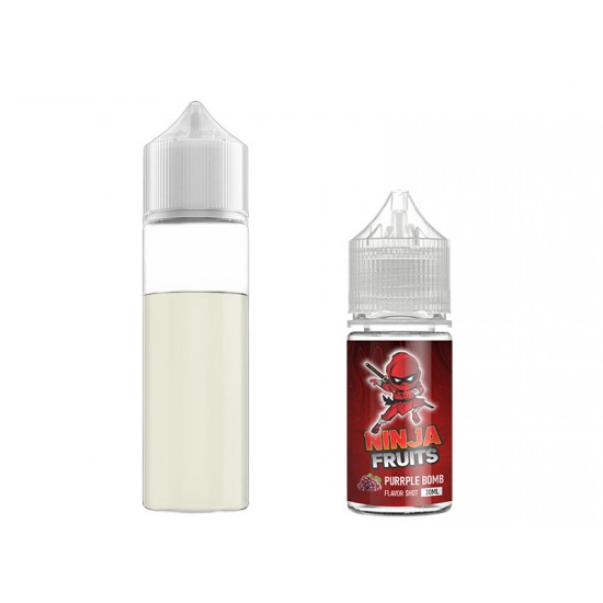 Ninja Fruits SaltNic – PURRPLE BOMB 60ML DIY Kit 