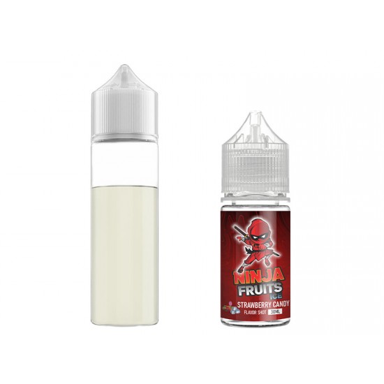 Ninja Fruits SaltNic – STRAWBERRY CANDY ICE 60ML DIY Kit | סוכריית תות אייס 