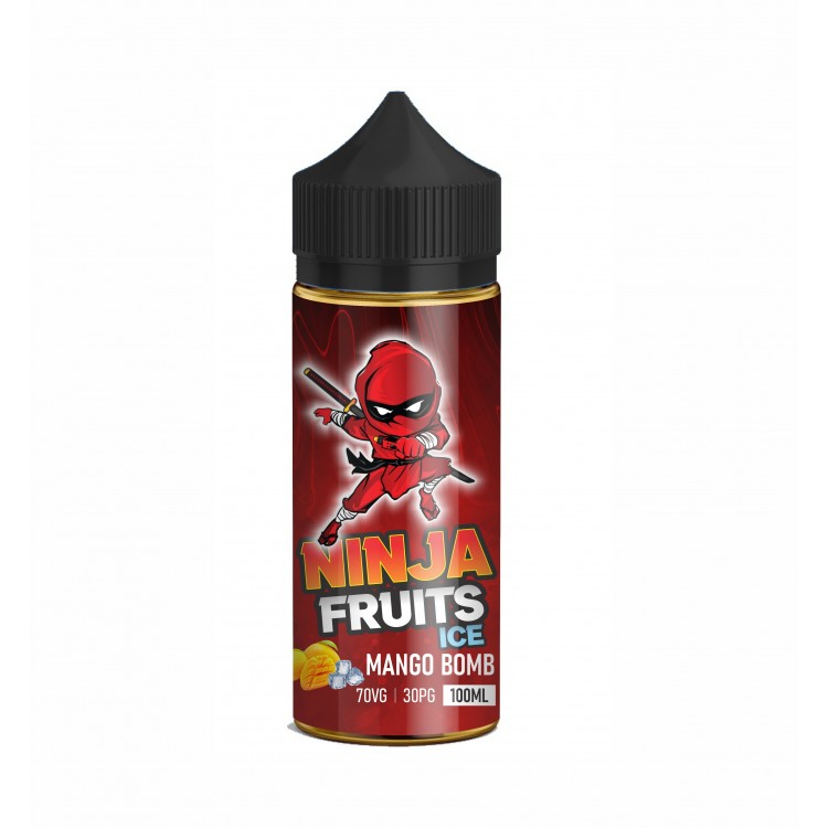 Ninja Fruits - MANGO BOMB ICE 100ML | מנגו בומב אייס  