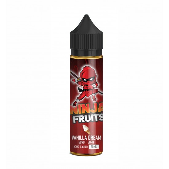 Ninja Fruits  SaltNic - VANILLA DREAM 60ML |ונילה דרים