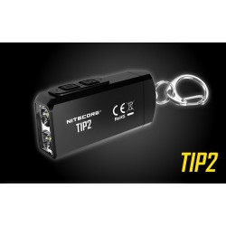 Nitecore TIP2 720 Lumen USB Rechargeable Keychain Flashlight