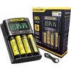 Nitecore UMS4 4 Bay Superb LCD Battery Charger