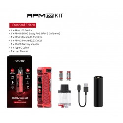 SMOK RPM 100 Pod Mod Kit | סמוק אר.פי.אם 100 פוד מוד