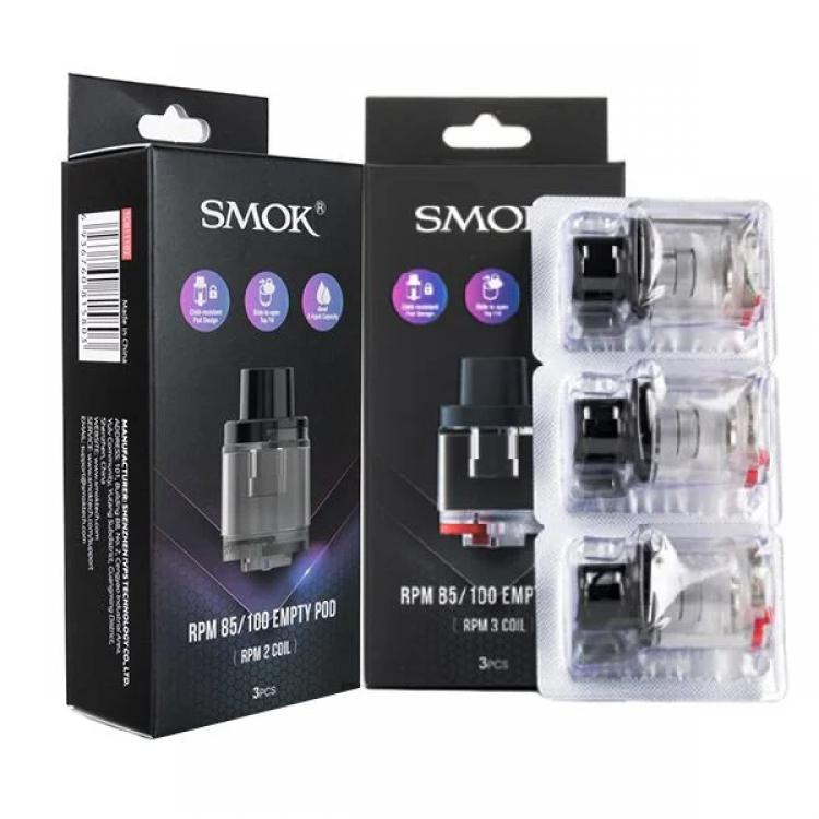 Smok RPM 85 and RPM 100 Empty Pods | שלישיית פודים RPM85/100