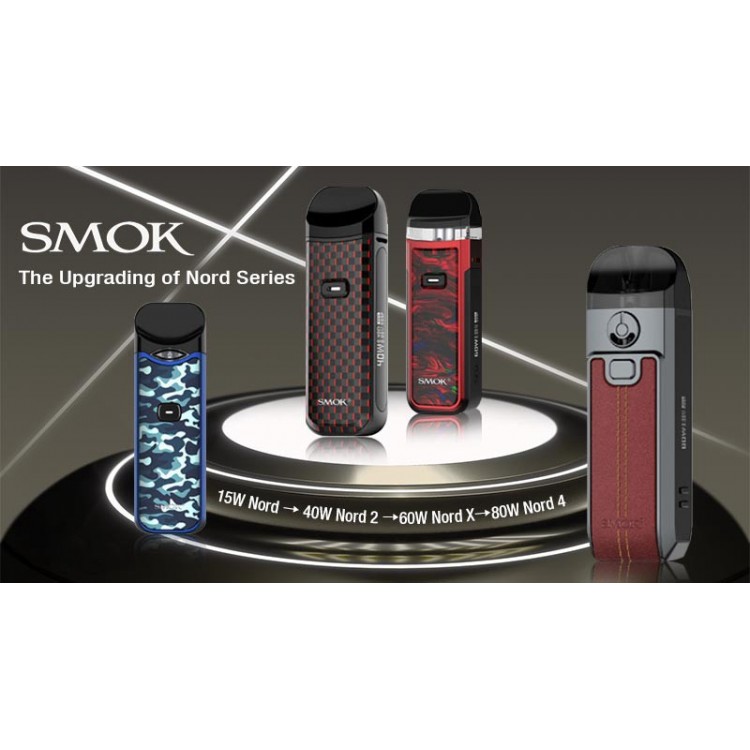 SMOK Nord 4 Pod 80W 2000mA | סמוק נורד 4 פוד קיט