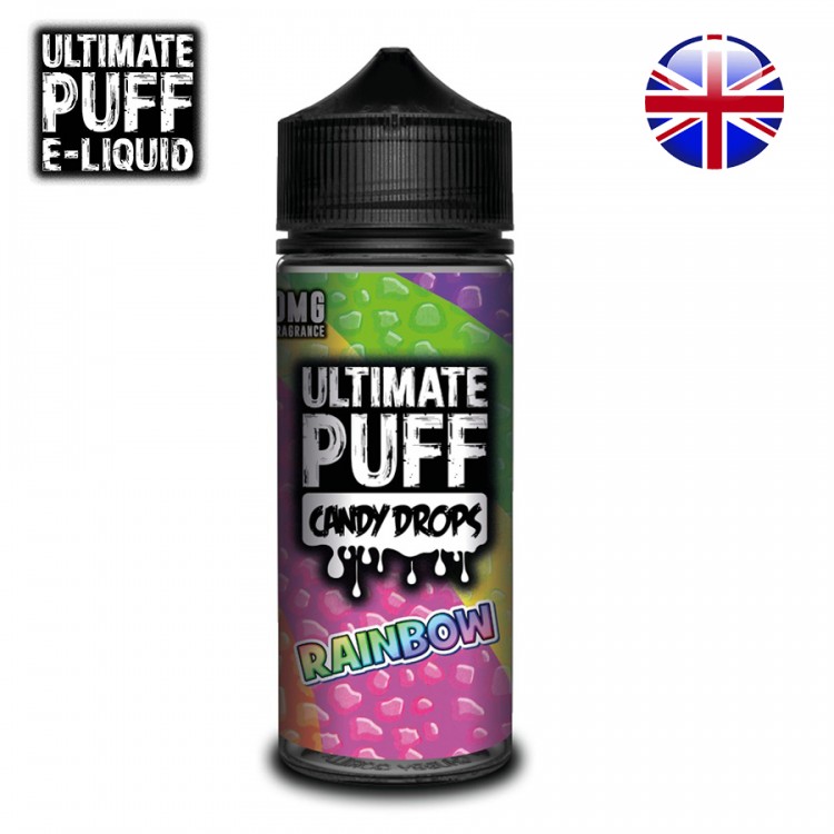 Ultimate Puff - Rainbow Candy Drops 120ml | סוכריות מיקס פירות| פאף 120מל 