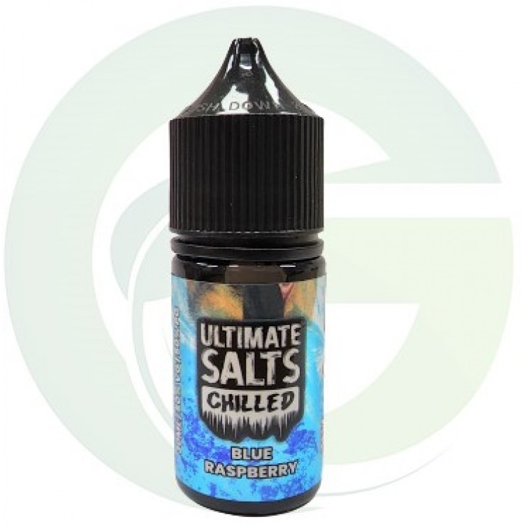 UltimatePuff - Blue Raspberry Chilled SALTNIC 30ml  | פטל כחול אייס/קר פאף 30מל סאלת ניק 