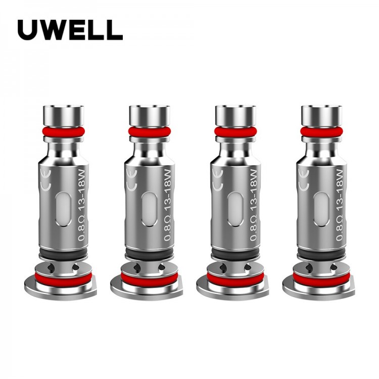  Uwell Caliburn G/G2 Replacement Coils (4pcs) | יוואל קליבן ג'י 1/2 סלילי חימום 4 יח'