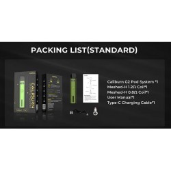 Uwell – Caliburn G2 Pod Kit 