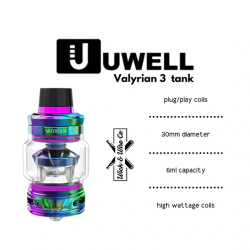 UWELL VALYRIAN 3 TANK 6ML  | יוואל ולריין 3 טנק