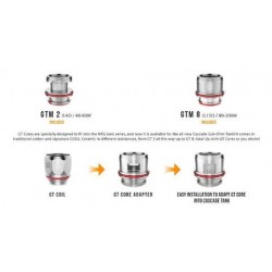 Vaporesso GTM EUC Coil for Cascade 3pcs