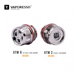 Vaporesso GTM EUC Coil for Cascade 3pcs