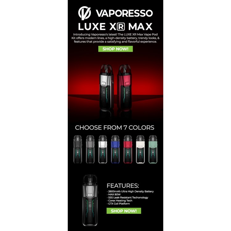 Vaporesso LUXE XR MAX 80W Kit | וופורסו לוקס XR מקס