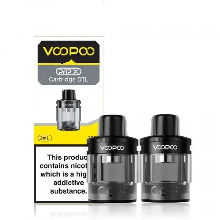 Voopoo PnP X empty tanks 5ml DTL - 2pcs