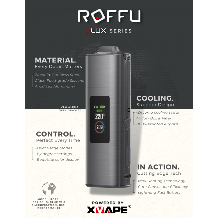 XVAPE ROFFU | איקסוייפ רופו וופורייזר