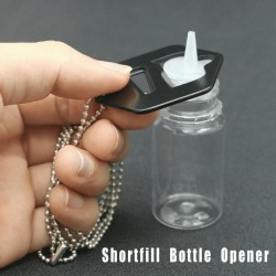 bottle opener for eliquid plastic bottles