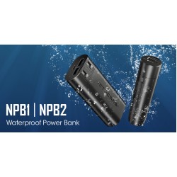 מטען נייד סוללת גיבוי מוגן מים 10000 מ"א Nitecore NPB2 