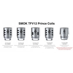 ראשי חימום M4/Q4/T6/T10/Mesh/Triple Mesh SMOK TFV12 PRINCE - 3 יח'